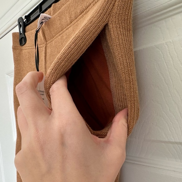 Smash + Tess Zoe Straight Leg Pants in Cinnamon Brown size XS - Picture 4 of 6